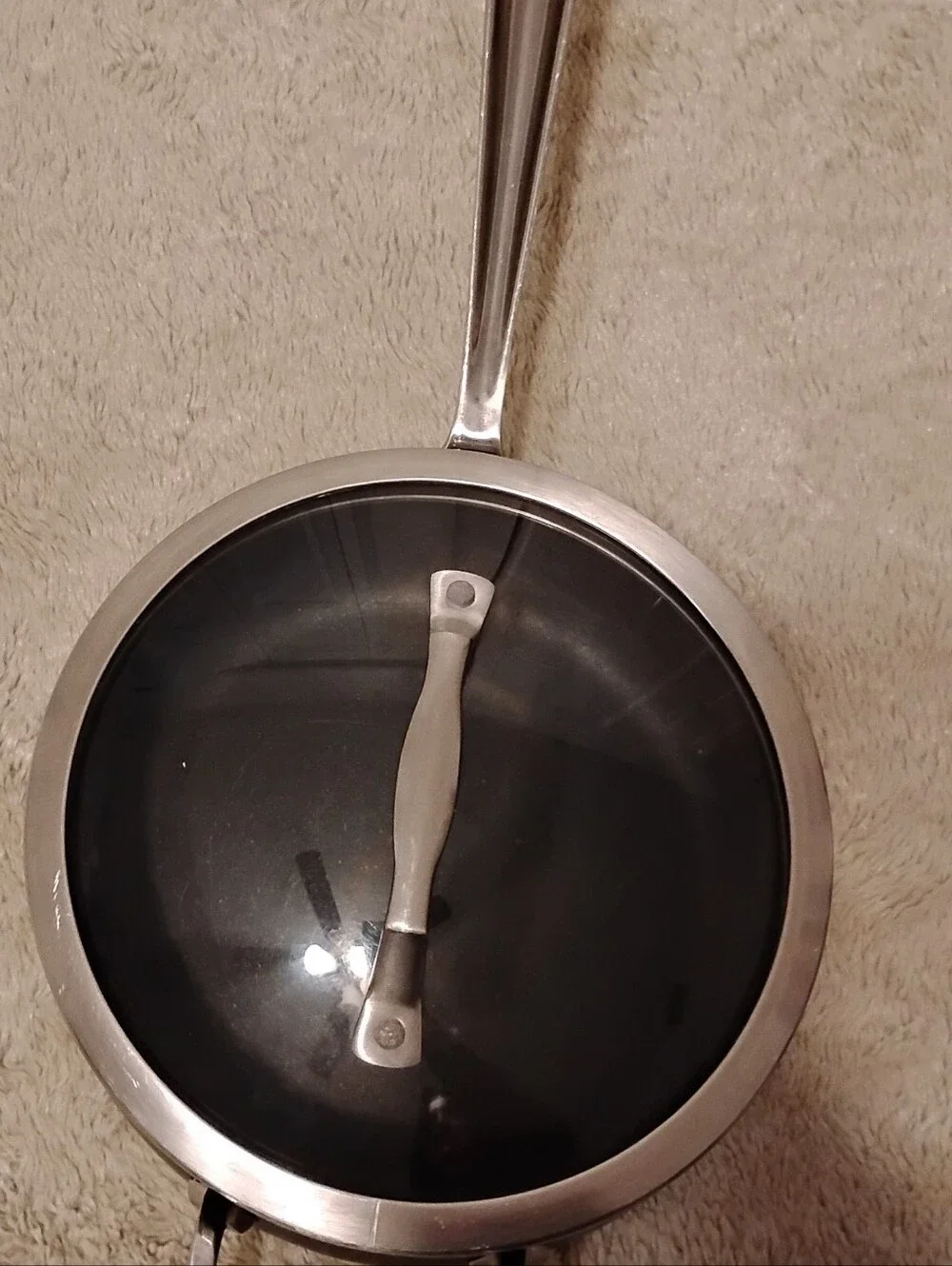 All-clad Pot Hard Anodized Nonstick 3.5QT Sauce Soup Pan Pot with